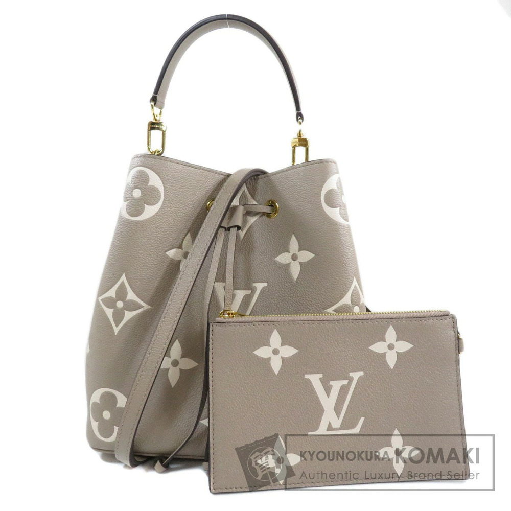 Louis Vuitton Neo Noe Empreinte Tourtrelle Cream Handbag